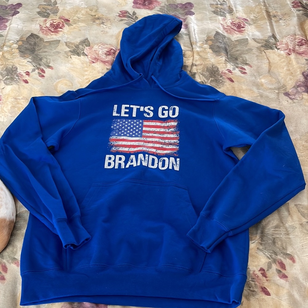 🇺🇸 Let’s go Brandon hooded sweatshirt.